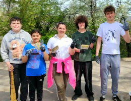 Месячник чистоты в Инкермане: участие общеобразовательных учреждений