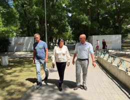  Рабочая встреча Главы города Инкермана Вадима Сергеевича Путинцева с депутатом Государственной Думы Российской Федерации Татьяной Георгиевной Лобач